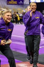 OLIVIA DUNNE at Missouri v LSU Gymnastics Meet in Baton Rouge 01/31/2025