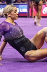 OLIVIA DUNNE at Missouri v LSU Gymnastics Meet in Baton Rouge 01/31/2025
