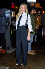 OLIVIA PONTON Arrives at Prada SS25 Campaign Cocktail Event in New York City 02/06/2025