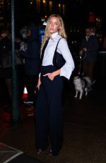 OLIVIA PONTON Arrives at Prada SS25 Campaign Cocktail Event in New York City 02/06/2025