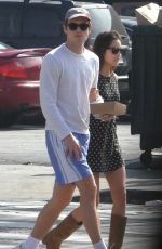 OLIVIA RODRIGO and Louis Partridge Out for Lunch in Los Angeles 02/03/2025