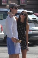 OLIVIA RODRIGO and Louis Partridge Out for Lunch in Los Angeles 02/03/2025
