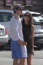 OLIVIA RODRIGO and Louis Partridge Out for Lunch in Los Angeles 02/03/2025