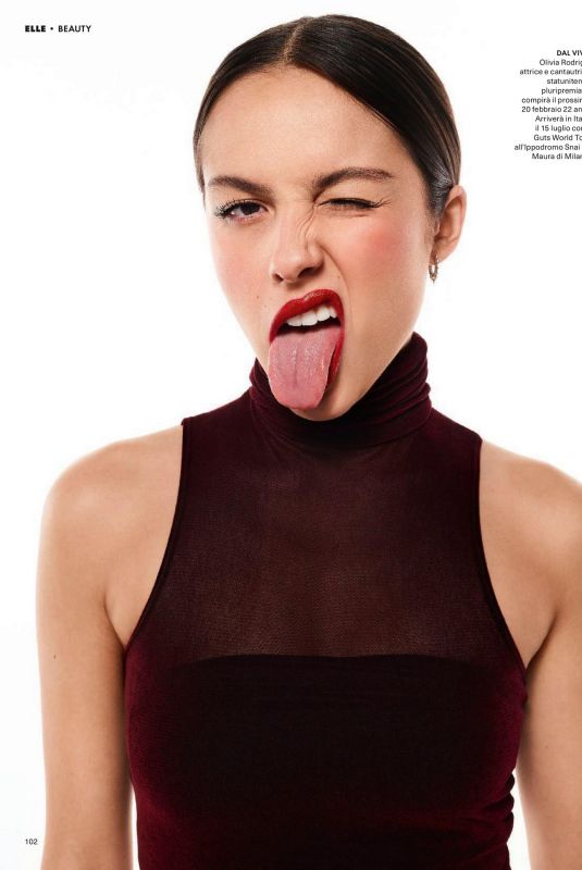 OLIVIA RODRIGO in Elle Italy, February 2025