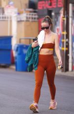 OLIVIA WILDE Leaves a Gym in Los Angeles 02/03/2025