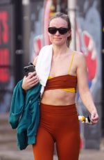 OLIVIA WILDE Leaves a Gym in Los Angeles 02/03/2025