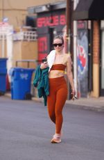 OLIVIA WILDE Leaves a Gym in Los Angeles 02/03/2025