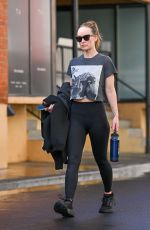 OLIVIA WILDE Leaves a Workout in Los Angeles 02/06/2025
