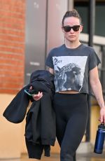 OLIVIA WILDE Leaves a Workout in Los Angeles 02/06/2025