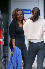 OPRAH WINFREY Leaves Workout at Her Gym in Santa Barbara 02/19/2025
