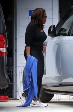 OPRAH WINFREY Leaves Workout at Her Gym in Santa Barbara 02/19/2025