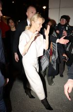 PAMELA ANDERSON Arrives at CINEMAS Mk2 in Paris 02/18/2025