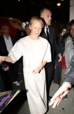 PAMELA ANDERSON Arrives at CINEMAS Mk2 in Paris 02/18/2025