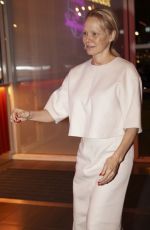 PAMELA ANDERSON Arrives at CINEMAS Mk2 in Paris 02/18/2025