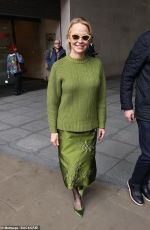PAMELA ANDERSON at BBC Radio 2 Studio in London 02/15/2025