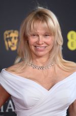 PAMELA ANDERSON at EE BAFTA Film Awards 2025 in London 02/16/2025