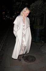 PAMELA ANDERSON Night Out in London 02/12/2025