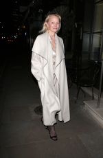 PAMELA ANDERSON Night Out in London 02/12/2025