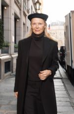 PAMELA ANDERSON Out Make up Free for The Last Show Girl Press Junket in Bristol 02/20/2025