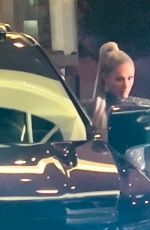PARIS HILTON Arrives at Clive Davis Party in Beverly Hills 02/01/2025