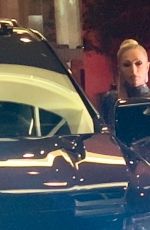 PARIS HILTON Arrives at Clive Davis Party in Beverly Hills 02/01/2025