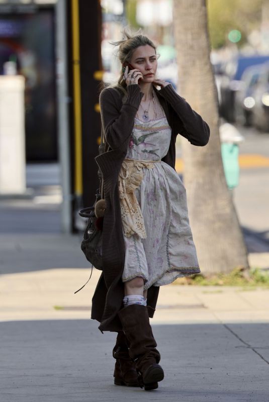 PARIS JACKSON Out and About in West Hollywood 02/04/2025