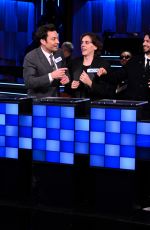 PEYTON LIST at Tonight Show Starring Jimmy Fallon in New York 02/03/2025