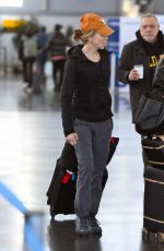 RENEE ZELLWEGER Arrives at JFK Airport in New York City 02/11/2025