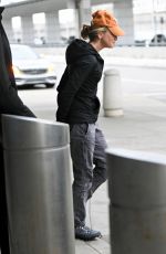 RENEE ZELLWEGER Arrives at JFK Airport in New York City 02/11/2025