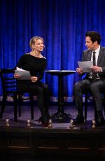 RENEE ZELLWEGER at Tonight Show Starring Jimmy Fallon in New York 02/14/2025