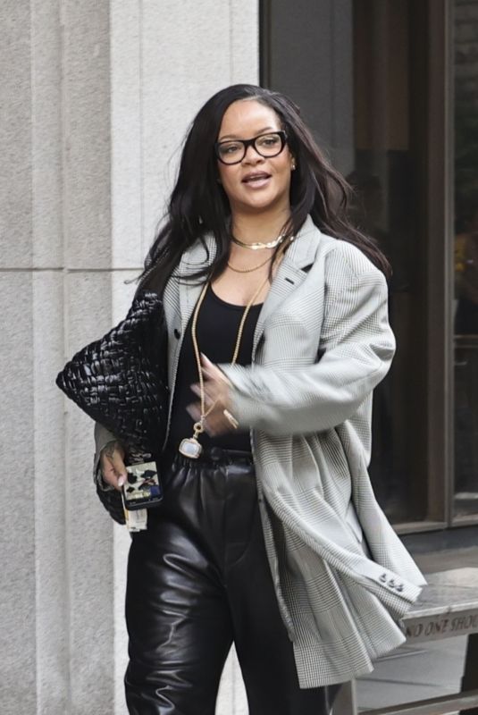 RIHANNA and A$AP Rocky Leave LA Court 01/31/2025