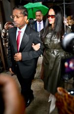 RIHANNA and A$AP Rocky Leaves Court as Jury Deliberations Begin in Los Angeles 02/13/2025