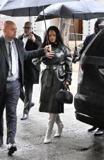 RIHANNA and A$AP Rocky Leaves Court as Jury Deliberations Begin in Los Angeles 02/13/2025