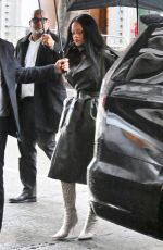 RIHANNA and A$AP Rocky Leaves Court as Jury Deliberations Begin in Los Angeles 02/13/2025