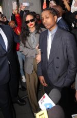 RIHANNA and A$AP Rocky Leaves Court in Los Angeles 02/18/2025