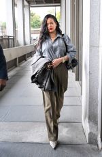 RIHANNA and A$AP Rocky Leaves Court in Los Angeles 02/18/2025