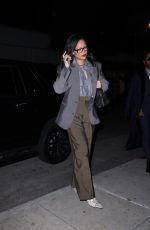 RIHANNA and A$AP Rocky Out for a Late-night Celebratory Dinner at Gravitas Social Club in Beverly Hills 02/18/2025