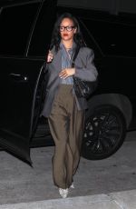 RIHANNA and A$AP Rocky Out for a Late-night Celebratory Dinner at Gravitas Social Club in Beverly Hills 02/18/2025