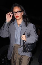 RIHANNA and A$AP Rocky Out for a Late-night Celebratory Dinner at Gravitas Social Club in Beverly Hills 02/18/2025