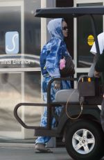 RIHANNA and A$AP Rocky Returning from a Caribbean Vacation in Los Angeles 02/26/2025