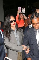 RIHANNA and ASAP Rocky Celebrates His Not Guilty Verdict Outside Los Angeles Courthouse 02/18/2025