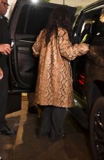 RIHANNA Out for Dinner at Nobu in Los Angeles 02/06/2025