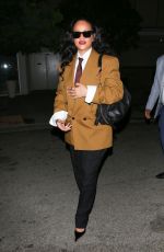RIHANNA Rings in Her 37th Birthday at The Nice Guy in West Hollywood 02/20/2025