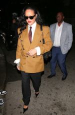 RIHANNA Rings in Her 37th Birthday at The Nice Guy in West Hollywood 02/20/2025