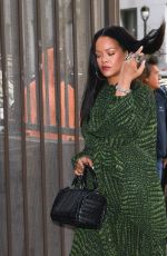 RIHANNA Steps Out for a Court Appearance in Support of ASAP Rocky on Valentine