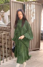 RIHANNA Steps Out for a Court Appearance in Support of ASAP Rocky on Valentine