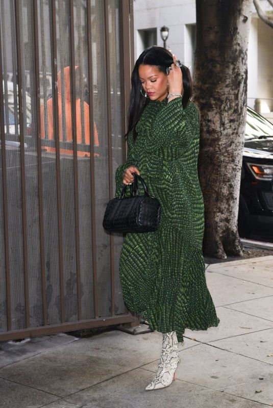 RIHANNA Steps Out for a Court Appearance in Support of ASAP Rocky on Valentine’s Day 02/14/2025