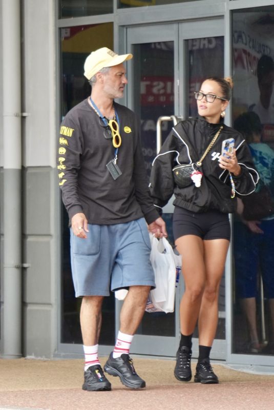 RITA ORA Out Getting New Glasses with Taika Waititi 02/05/2025