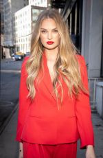 ROMEE STRIJD at Marc Cain Fall/Winter 2025 Preview Event in New York City 02/07/2025