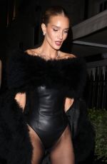 ROSIE HUNTINGTON-WHITELEY Arrives British Vogue x GQ BAFTA Fashion & Film Party in London 02/16/2025
